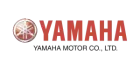 The logo for Yamaha Motor Co. Ltd. is red and white.